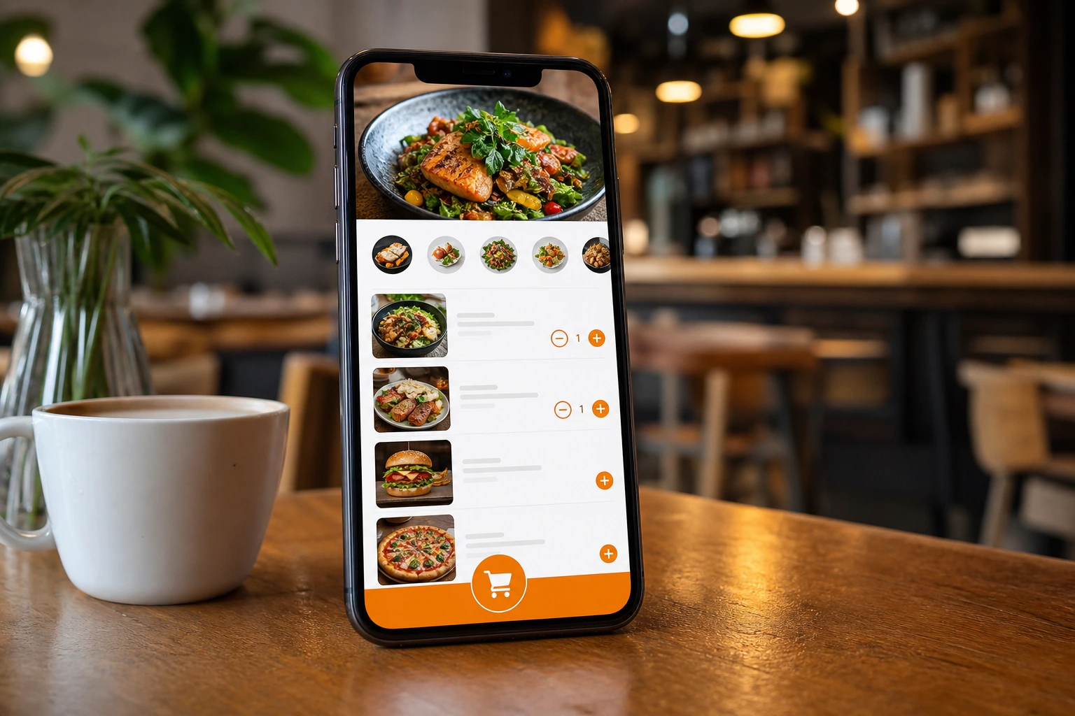 Flutter Food Ordering App — Mobile Apps